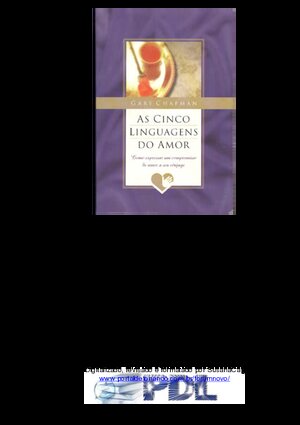As 5 Linguagens do Amor Gary Chapman