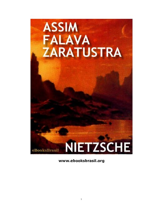 Assim falava Zaratustra Nietzsche