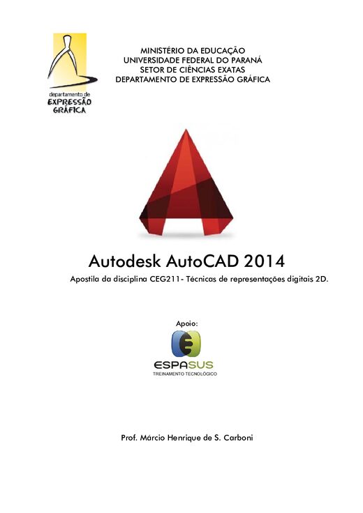 Autodesck AutoCAD 2014 UFPR