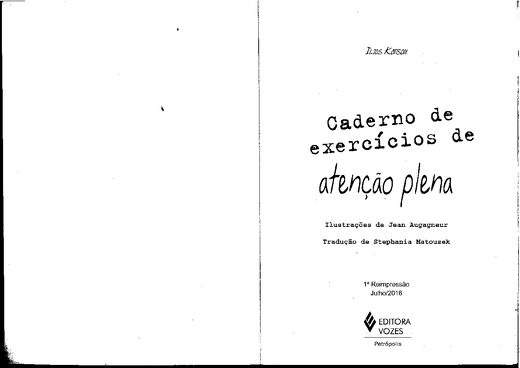 Caderno de Aten+º+úo plena Ilios Kotsou