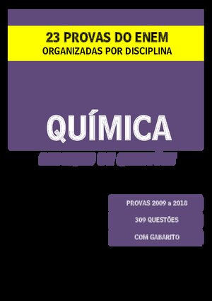 1. CADERNO DE QUÍMICA